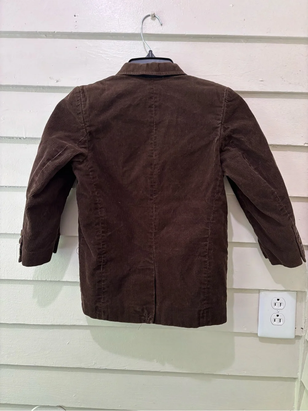 The Children’s Place Boys Brown Corduroy 3 Button Blazer Jacket Size 5